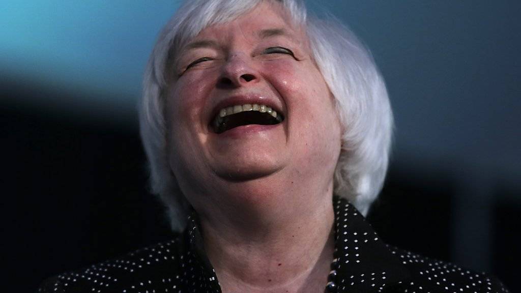 Zu früh: Die Chefin der US-Notenbank, Janet Yellen, wird an der nächsten Sitzung kaum an der Zinsschraube drehen. (Archivbild)