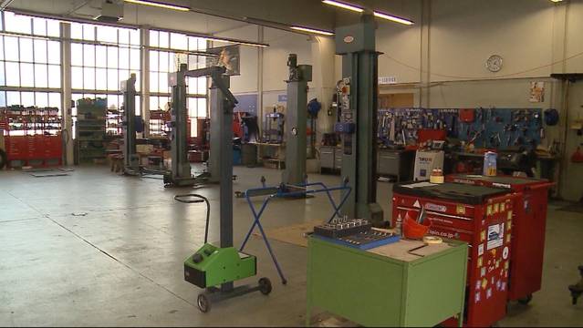 Komplette Garage versteigert