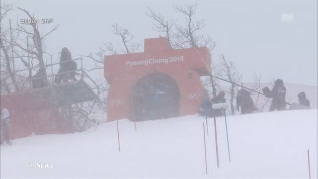 Wind wirbelt olympische Spiele auf