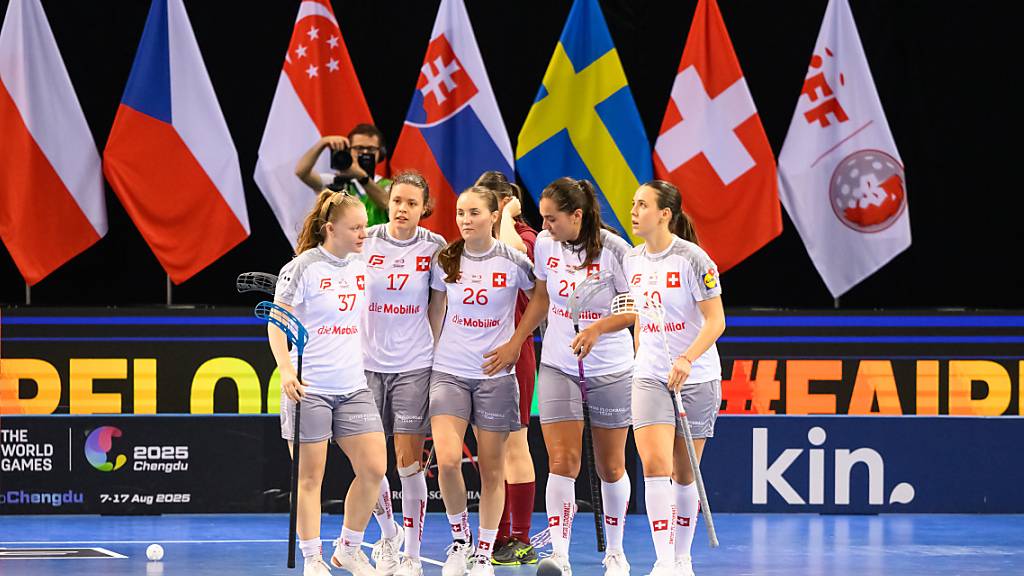 Kennen nun ihren Viertelfinalgegner: Die Schweizer Unihockeyanerinnen treffen an der WM in Singapur auf die Slowakei
