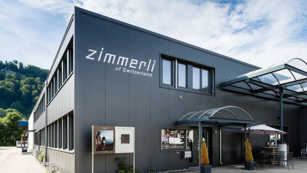 Hauptsitz der Firma Zimmerli in Aarburg