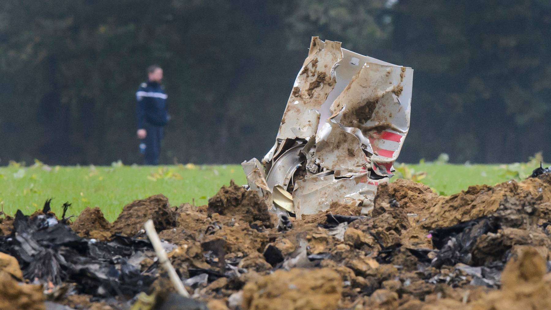 Im Oktober 2015 stürzte ein F/A-18-Kampfjet der Schweizer Armee im französischen Jura ab.