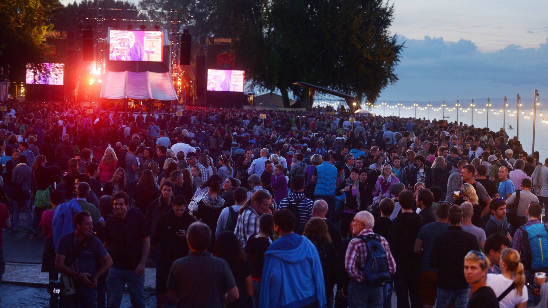 Das SummerDays Festival findet atemberaubender Aussicht auf dem Bodensee statt.