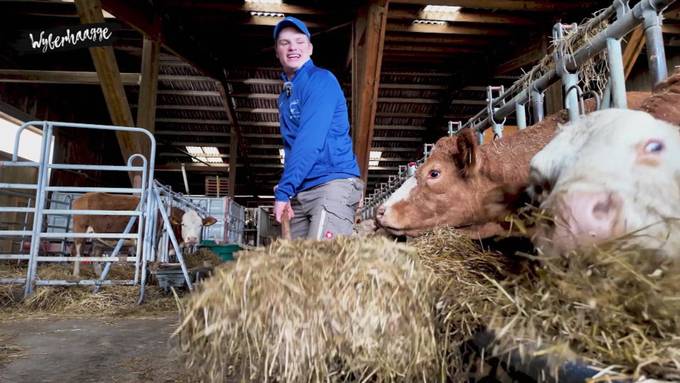 Der junge Schwinger Burger Etienne mit dem Biss eines Landwirts