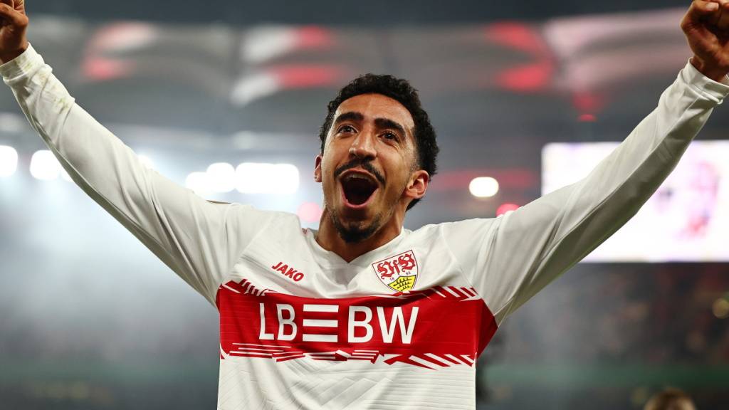 Tiago Tomas schoss Stuttgart kurz vor dem möglichen Penaltyschiessen zum Sieg und in den Final des DFB-Pokals