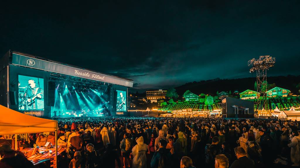 Über 17'000 Musikfans feiern am Seaside Festival in Spiez