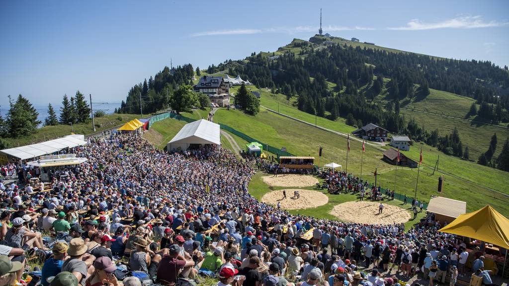 Das Bergkranzfest auf der Rigi kannst du auch in diesem Jahr wieder live auf Tele 1 mitverfolgen.
