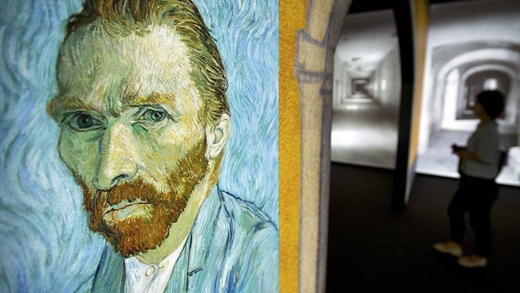 Selbstporträt Van Goghs in einer Ausstellung in Peking: Ein französischer Verlag kündigte die Veröffentlichung eines bislang unbekannten Skizzenbuchs des Malers an.