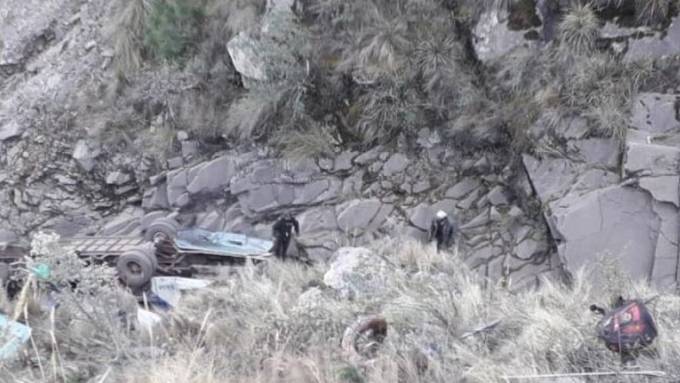 Mindestens 24 Tote bei Busunglück in Bolivien