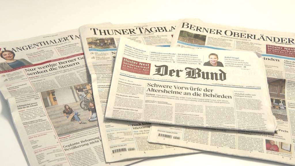  Redaktionen der «Berner Zeitung» und des «Bundes» werden zusammengenommen