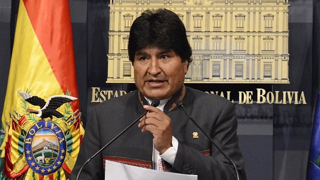 Boliviens Präsident Evo Morales setzt bei der Meereszugangsfrage unter anderem auf den Vatikan (Archivbild)