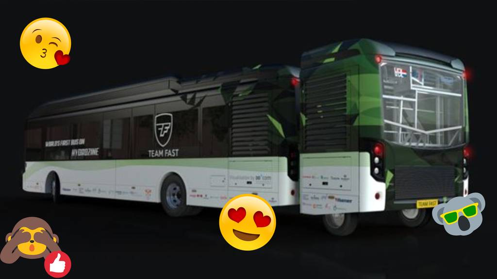 Holländische Studenten entwickeln Öko-Bus, der mit Ameisensäure fährt
