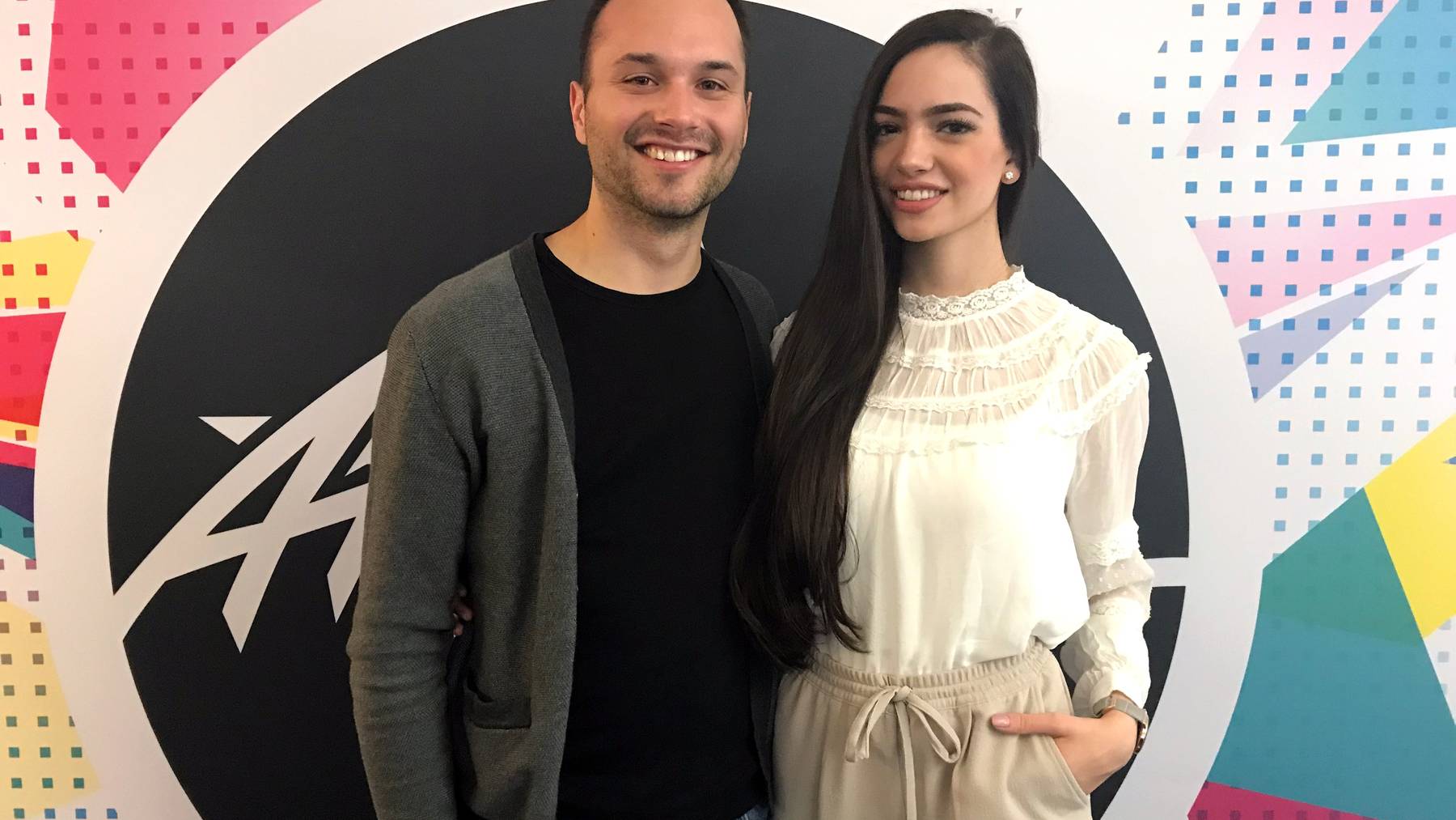 André Sauser und neue Miss Schweiz Jastina Doreen Riederer
