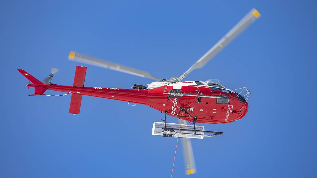 Der verunfallte Canyoning-Kletterer wurde nach einer Reanimation mit einem Helikopter in ein Spital gebracht. (Archivbild)