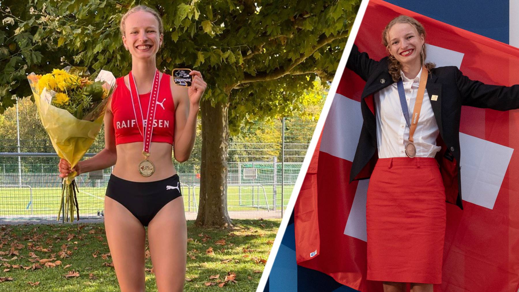 Gold an der U23-Schweizermeisterschaft und Bronze an den World Skills: Vera Stocker kann Hürdenlauf genauso wie Brote-Backen