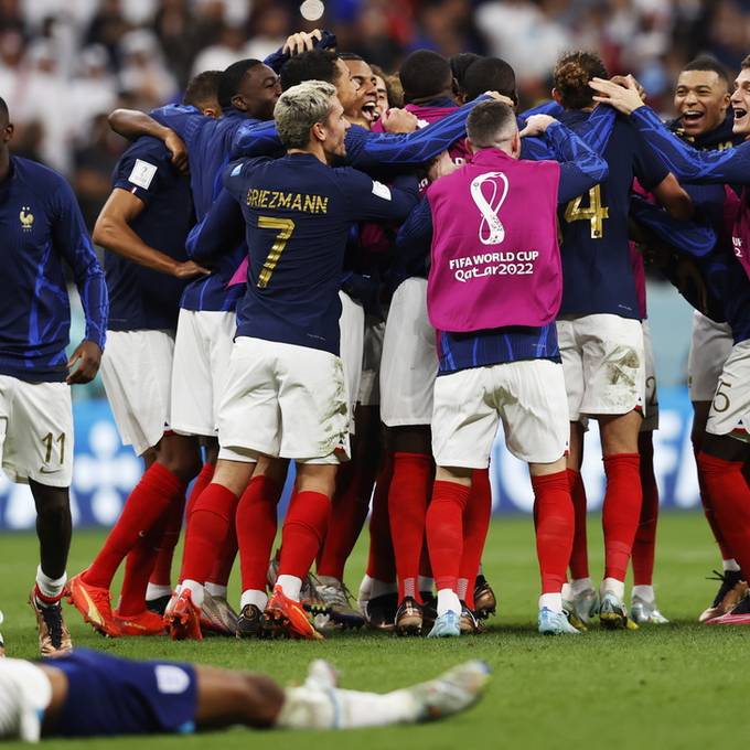 Frankreich begräbt Englands WM-Träume