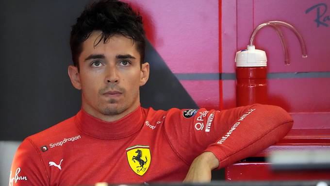 Charles Leclerc im Ferrari am Ende überlegen