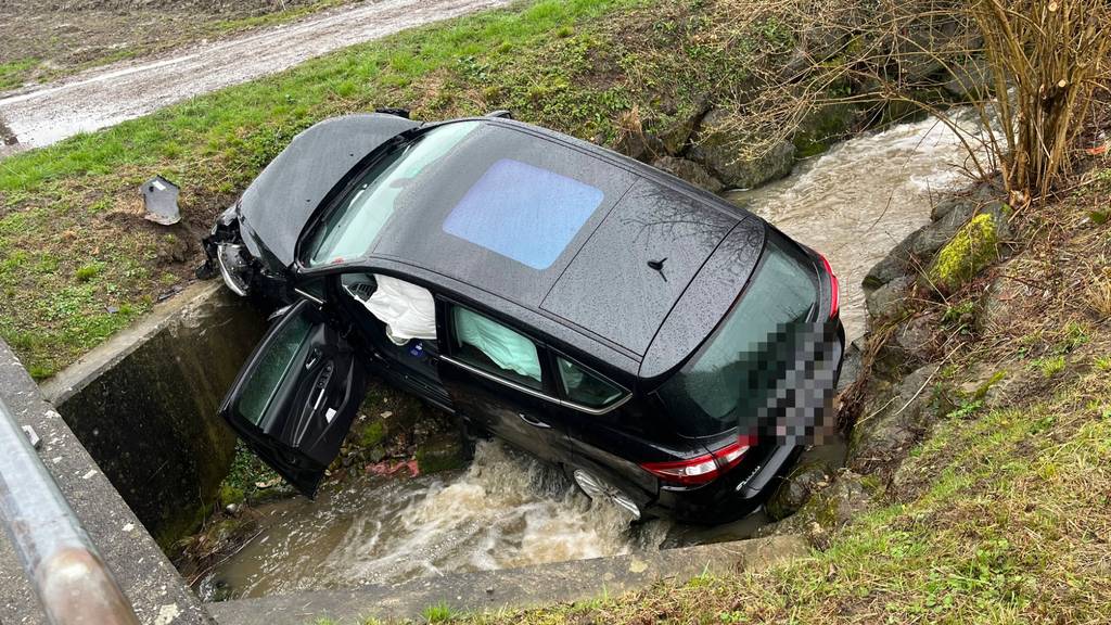 Der Sachschaden am Auto das Verunfallten beträgt mehrere tausend Franken.