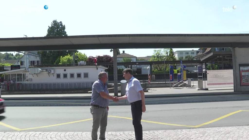 Neuer Busbahnhof und Velostation Sursee