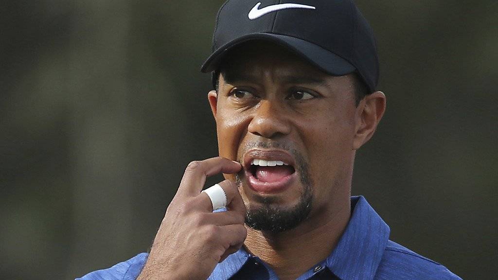 Erneute Zwangspause: Tiger Woods