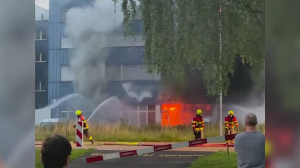 Nach Übung folgt Ernsteinsatz bei Brand in Rotkreuz