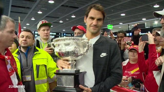 Roger Federer zurück in der Schweiz!