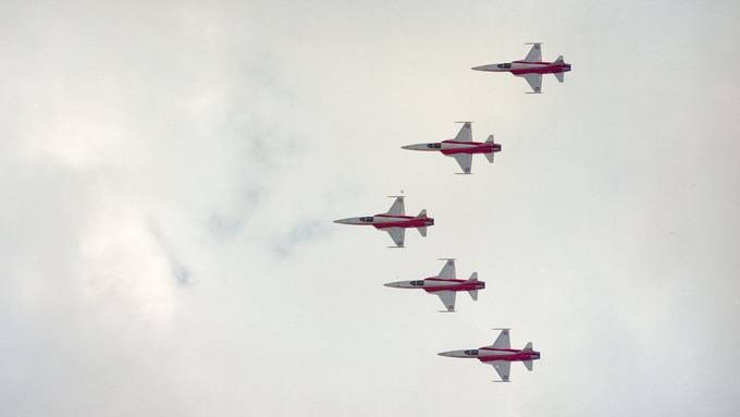 Patrouille Suisse übt für Saisonstart