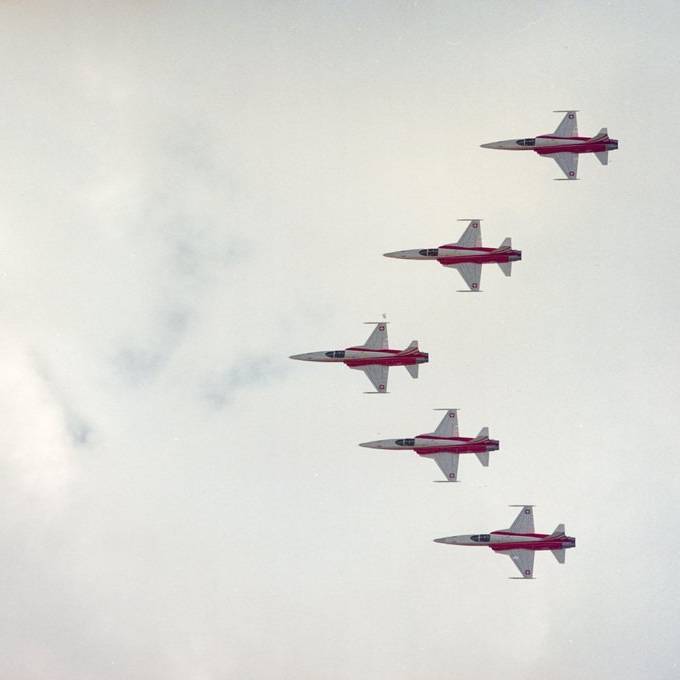 Patrouille Suisse übt für Saisonstart