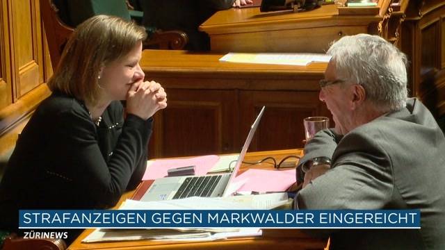 Strafanzeige gegen Markwalder und Müller eingegangen