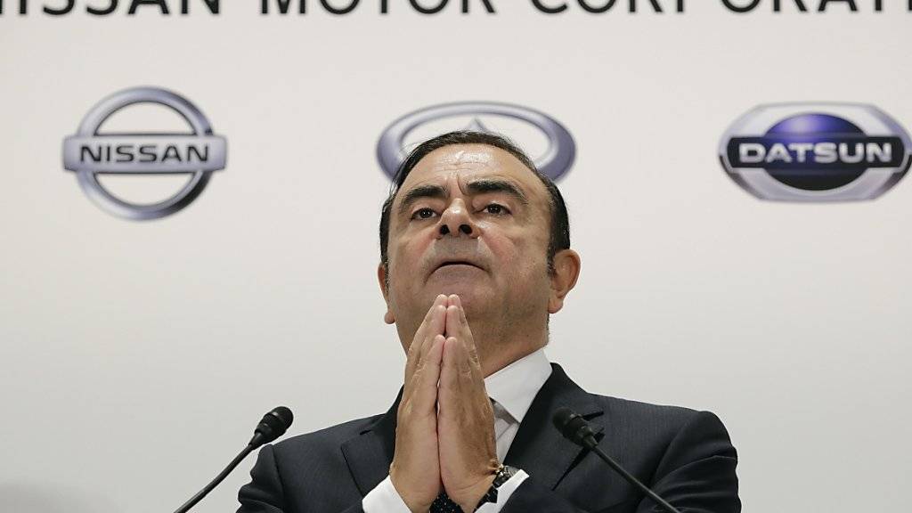 Ex-Nissan-Chef Carlos Ghosn ist vor einem japanischen Gericht mit einer Beschwerde gegen seine Untersuchungshaft gescheitert. (Archiv)