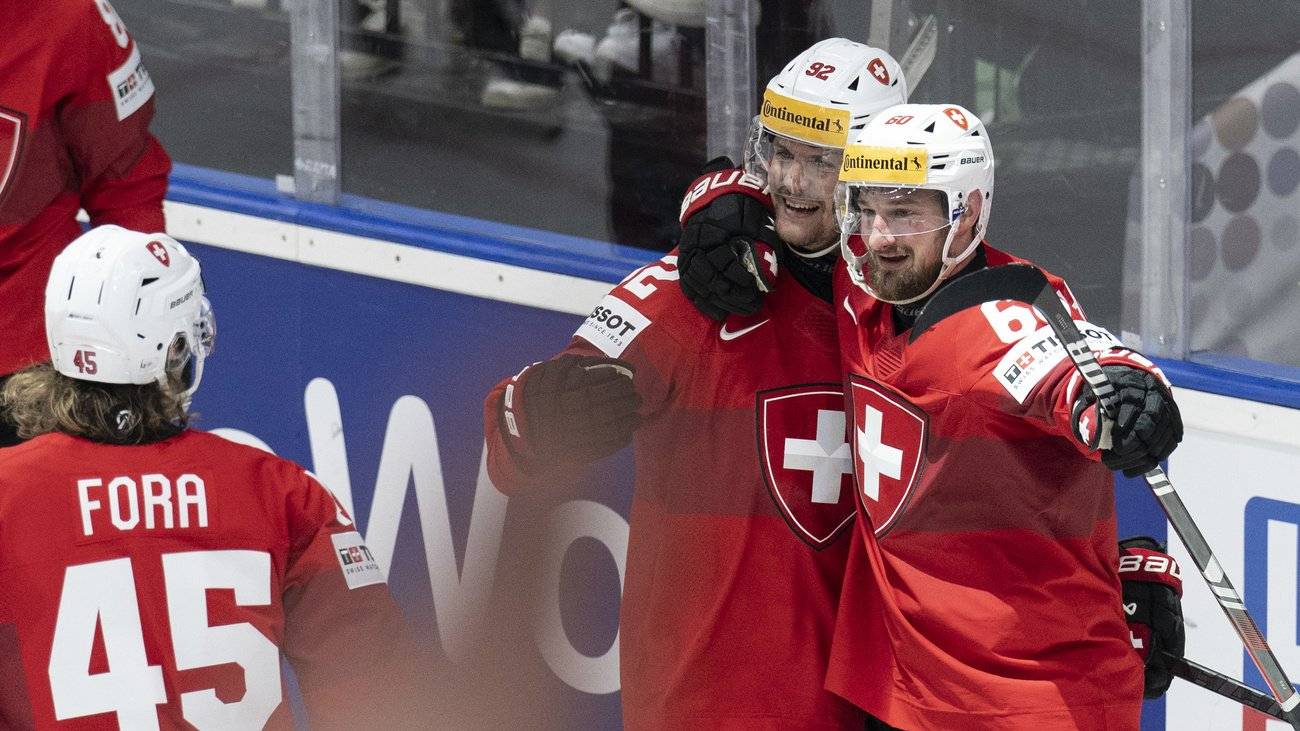 Eishockey-WM Schweiz Norwegen 10.05.2024