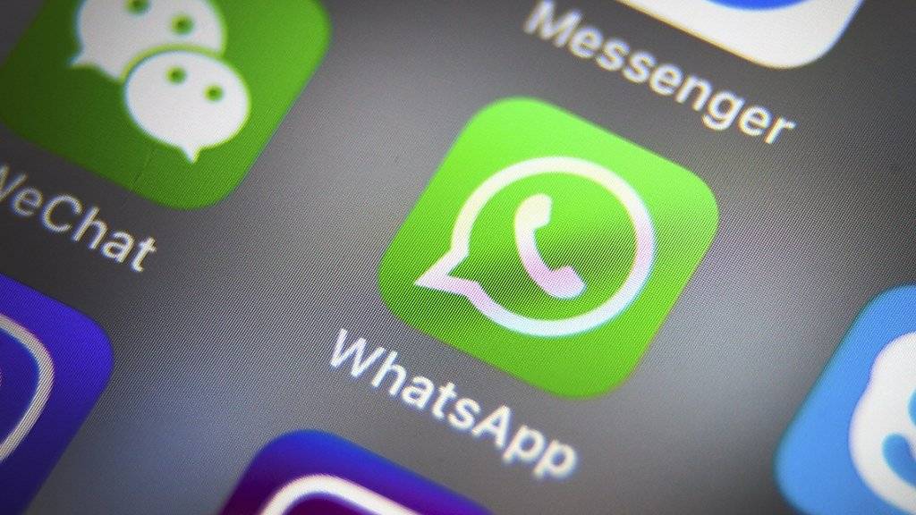 WhatsApp ist laut einer deutschen Studie der beliebteste Messenger und fördert den Dialog mit Familie und Freunden. (Archiv)