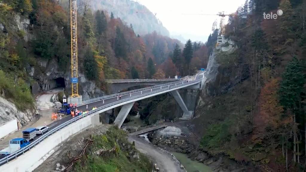 Hochwasser erschwerte Arbeiten: Lammschlucht ist nun wieder offen