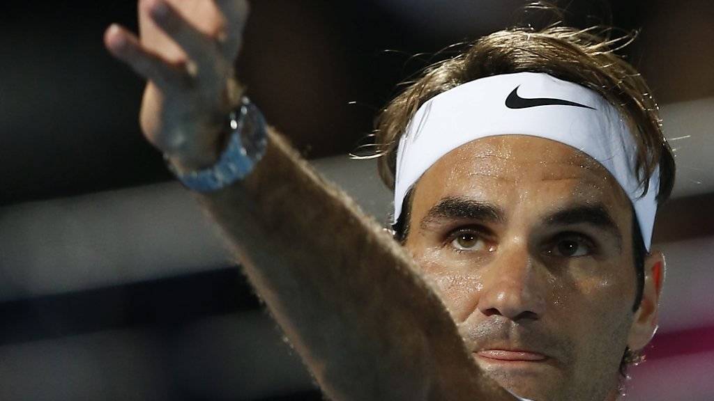 Die nächste Saison im Blick: Roger Federer hat in seinem provisorischen Kalender nur ein Sandturnier im Programm