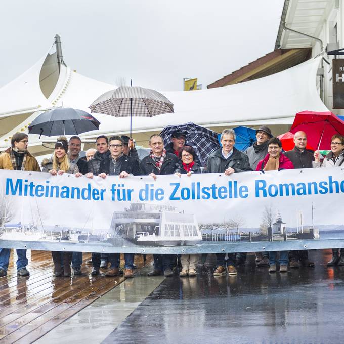 Petition gegen Schliessung der Zollstelle Romanshorn eingereicht