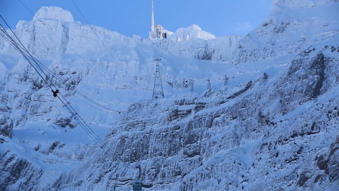 Alpstein: So viel Schnee wie noch nie