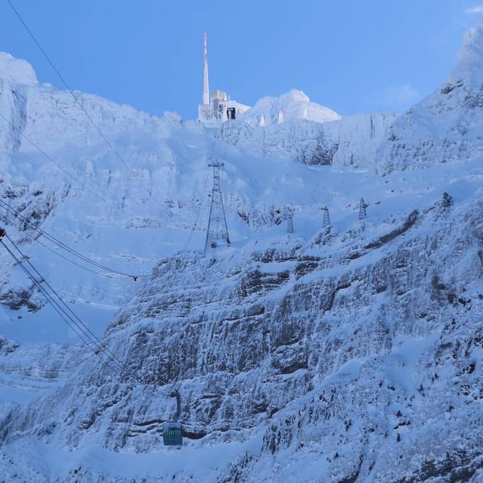 Alpstein: So viel Schnee wie noch nie