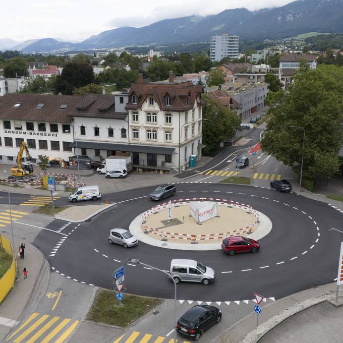 Neuer Jumbo-Kreisel in Solothurn sorgt für Verwirrung