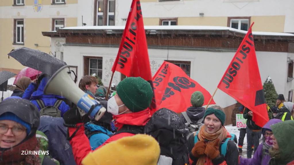 Trump am WEF: JUSO droht mit «Krieg»