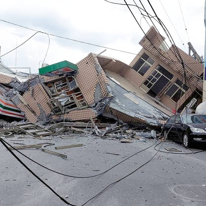 Erdbeben der Stärke 6,8 erschüttert Taiwan