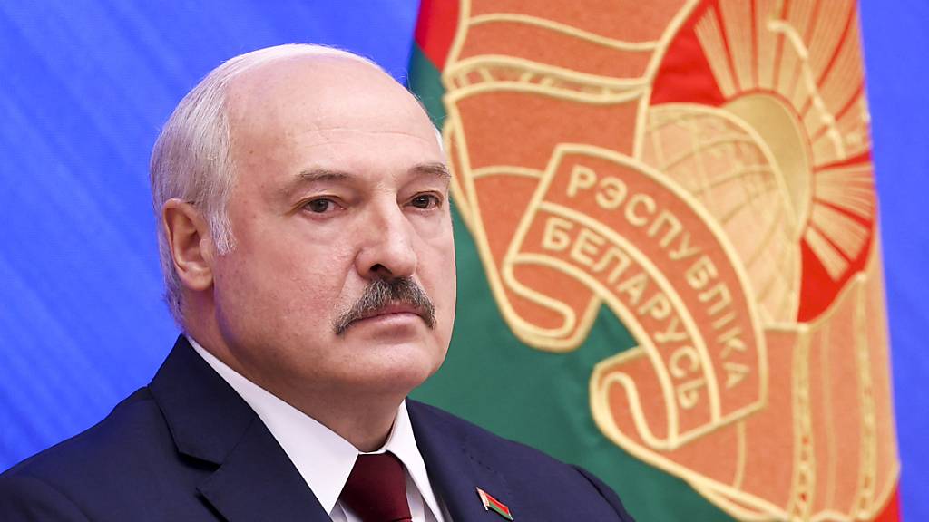 SCREENSHOT - Alexander Lukaschenko, Präsident von Belarus. Foto: Pavel Orlovsky/BelTA Pool/AP/dpa - ACHTUNG: Nur zur redaktionellen Verwendung und nur mit vollständiger Nennung des vorstehenden Credits