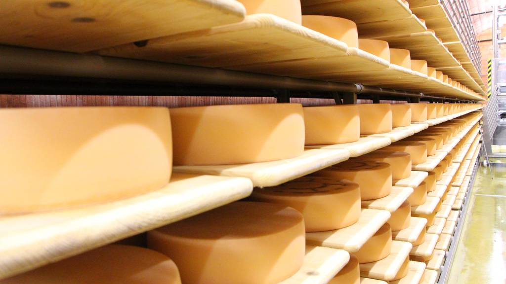 Die Lagerung gibt dem Käse den Geschmack. © FM1Today/Lara Abderhalden