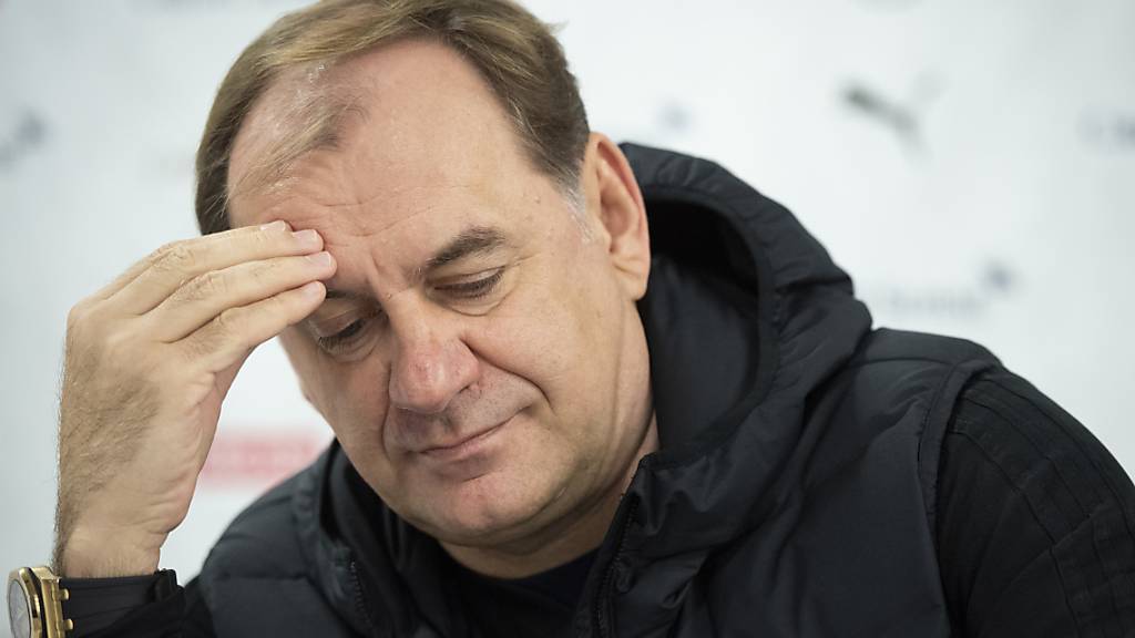 Georgiens Nationalcoach Vladimir Weiss plagen vor dem Spiel gegen die Schweiz Verletzungssorgen