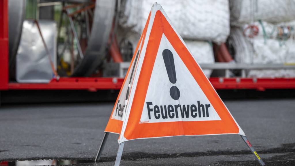 Beim Brand eines Schweinestalls in Ballwil standen am Samstagnachmittag Angehörige von zwei Feuerwehren im Einsatz. (Symbolbild)