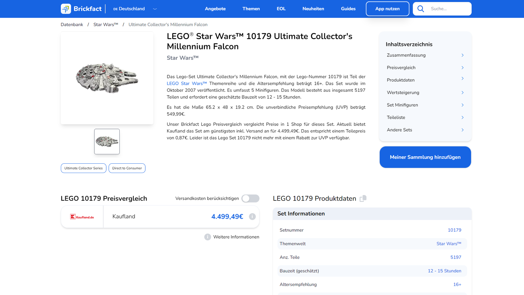 Lego Star Wars is expensive