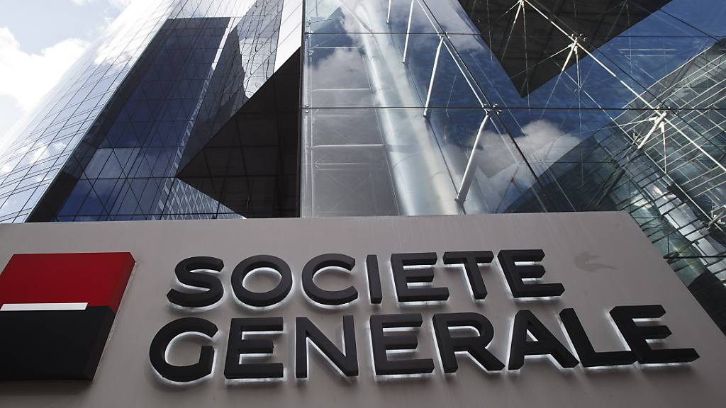 Hohe Rückstellungen für gefährdete Kredite belasten das Jahresergebnis der französischen Société Générale. (Archivbild)