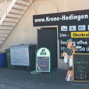 Restaurant Krone - das Hallenstadion von Hedingen