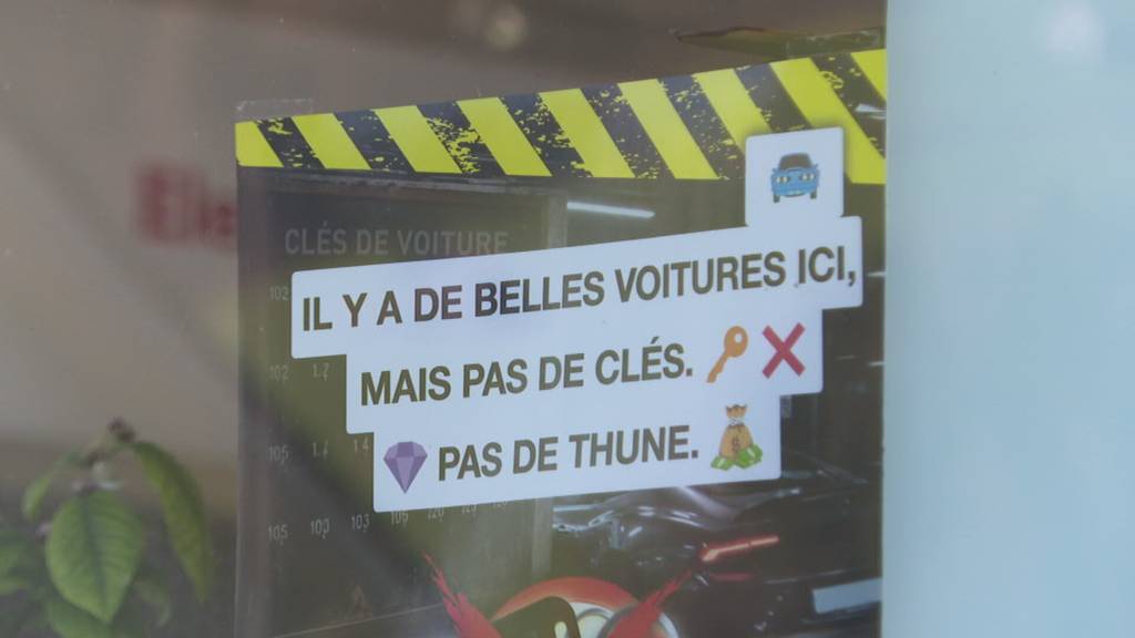 Plakate gegen Einbrecher: Kantonspolizei SG will französische Autodiebe einschüchtern