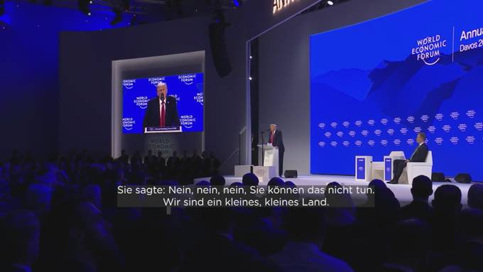 Trump-Auftritt  am WEF gibt auch heute zu reden