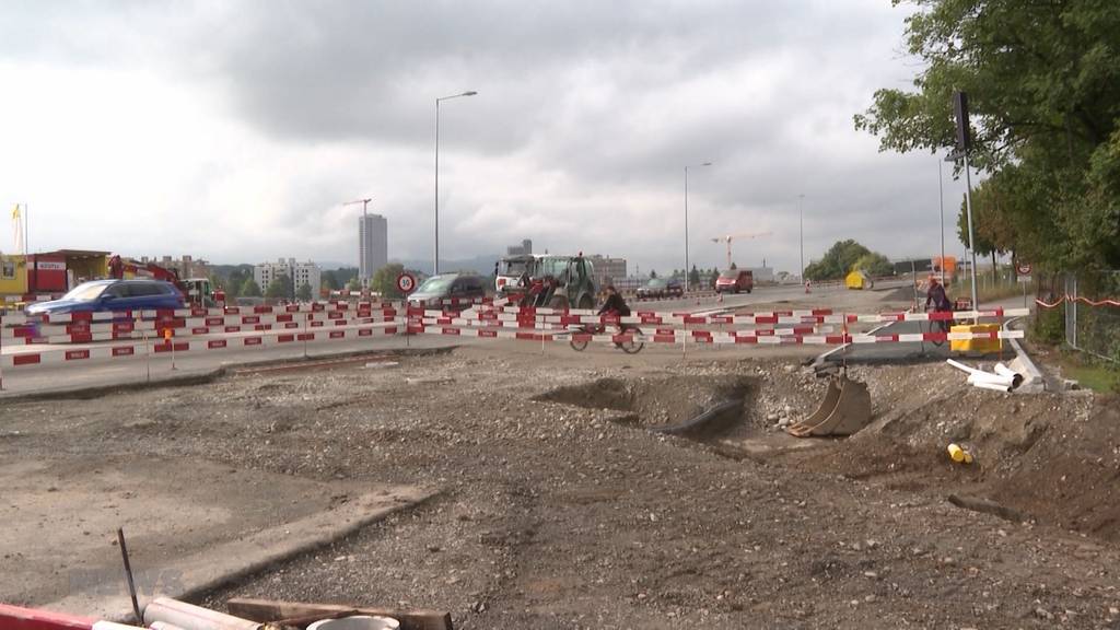 Bauarbeiten an der Bolligenstrasse schreiten gut voran